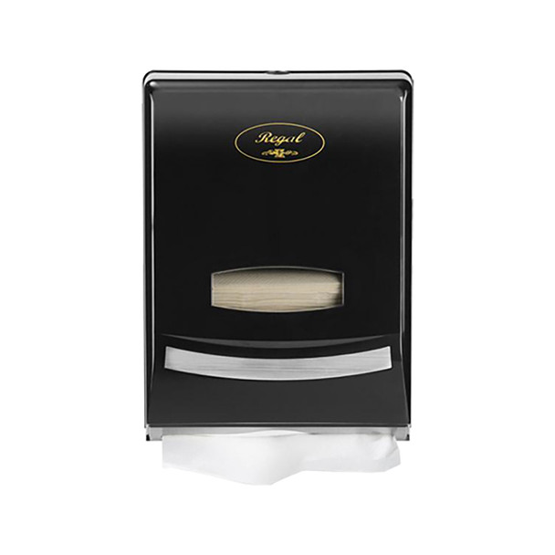 Regal Slimline Hand Towel Dispenser Black