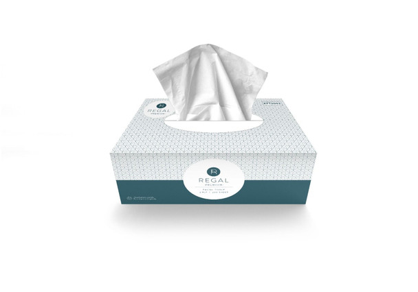 Regal FT200/2 Facial Tissues 2-Ply (32 Boxes of 200 tissues) 