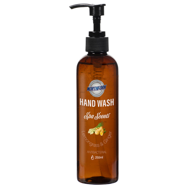 Northfork 635162950 Liquid Hand Wash Spa Scents Lemongrass and Ginger 250ml (Box of 12 Bottles) | It's A Mega Thing