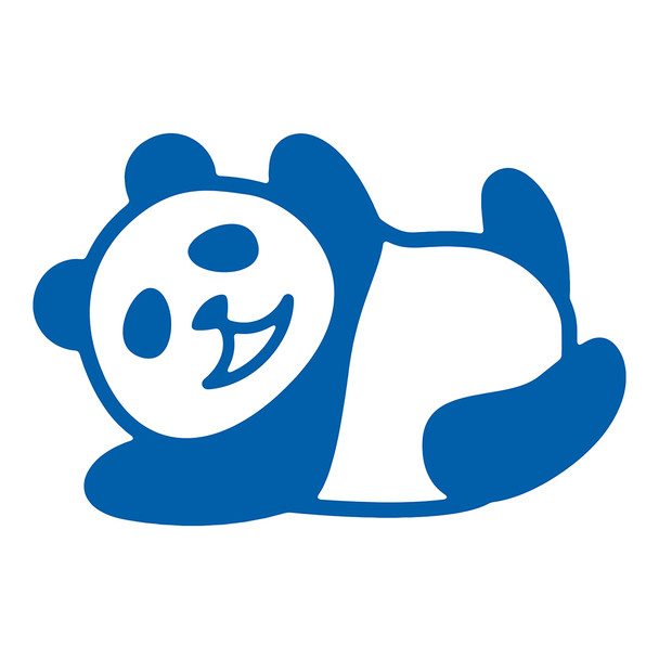 Pilot FriXion Erasable Rubber Stamp Panda in Blue Each (SPF-12-71L) 618029 | Mega Office Supplies