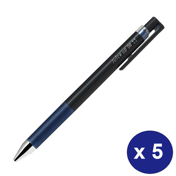 Pilot Juice Up Gel Pen 0.4mm Blue Black Box of 5