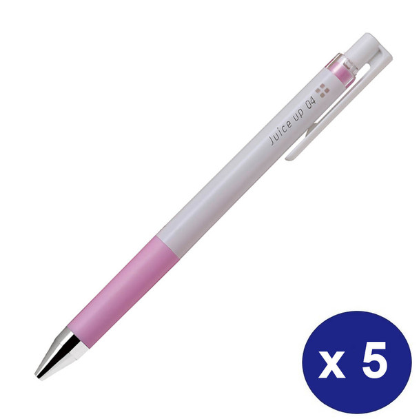 Pilot Juice Up Gel Pen 0.4mm Pastel Pink Box of 5