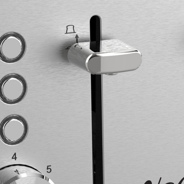 Nero Classic Style Toaster Stainless Steel 4 Slice