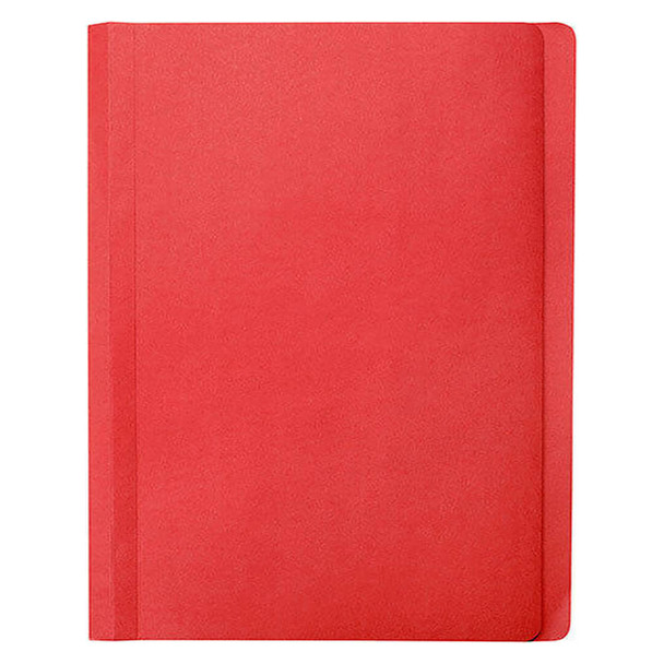 Marbig Foolscap Manilla Folder Red Box of 100