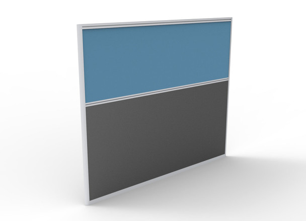 Rapidline Rapid Span Screen 1500 x 30 x 1250mm Blue Upholstery