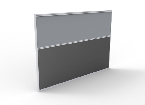 Rapidline Rapid Span Screen 1800 x 30 x 1250mm Grey Upholstery