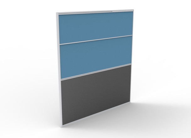 Rapidline Rapid Span Screen 1500 x 30 x 1650mm Blue Upholstery
