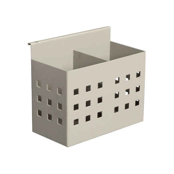 Rapidline Rapid Screen 2 Slot Pen Holder Silver Grey