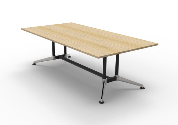 Rapidline Frame 1942 x 892mm Black Polished Aluminum Only for Typhoon Single Stage Meeting Table
