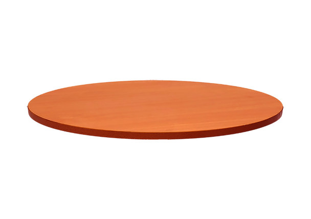 Rapidline Round Table Top 900mm Diameter x 25mm Height Only Cherry