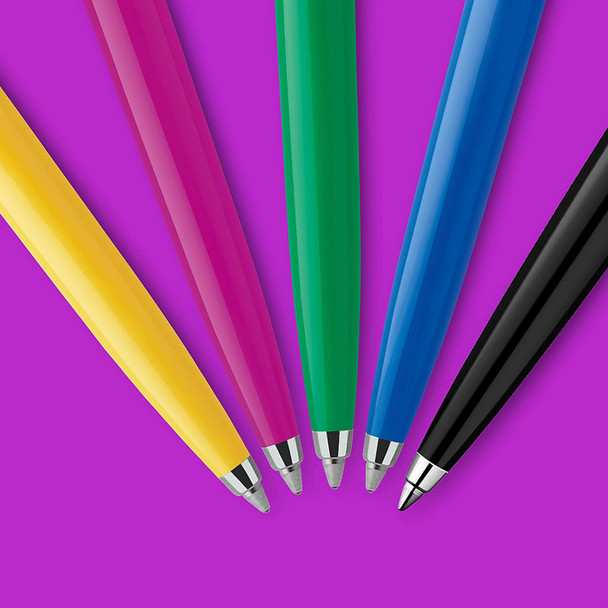 Parker Jotter Original Black Chrome Trim Medium Tip Gel Pen