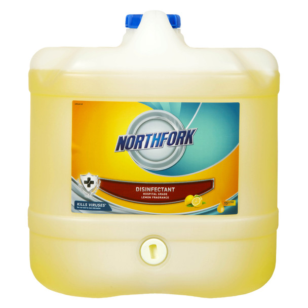 Northfork Hospital Grade Lemon Disinfectant 15 Litre