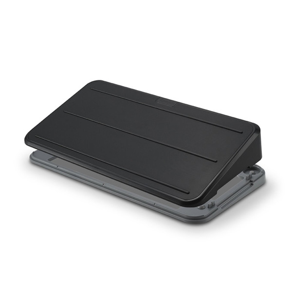 Space-Saving Foot Rest Black Kensington