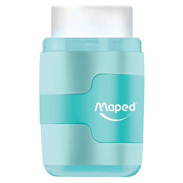 Maped Connect Sharpener and Eraser Pastel Colour Box of 6