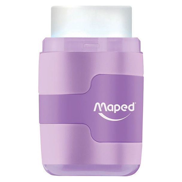 Maped Connect Sharpener/Eraser Pastel Colour 8049230 - Box 6 | Mega Office Supplies