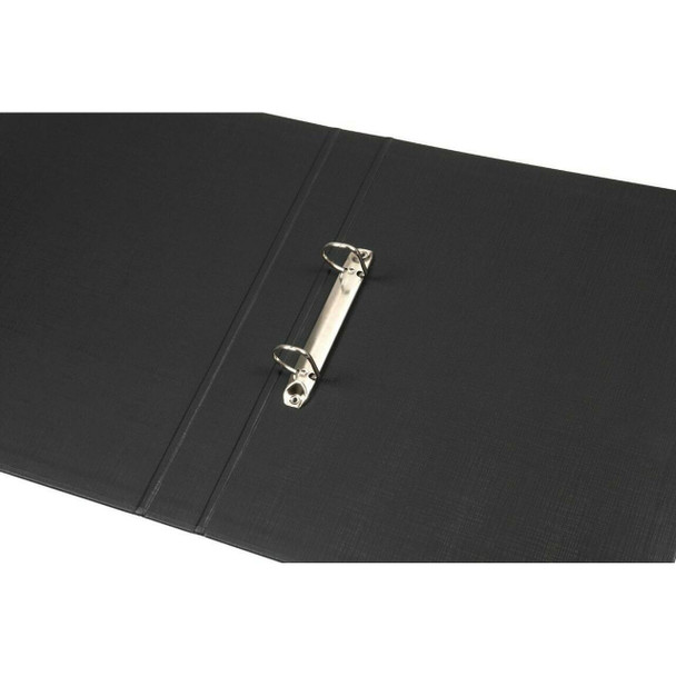 Marbig A4 Ring Binder 25mm 2D Polyethylene Black Box of 6