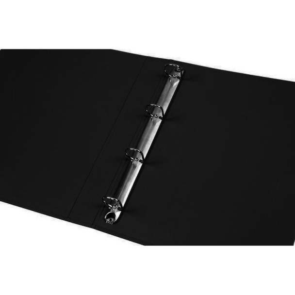 Marbig A4 Ring Binder 25mm 4D Polyethylene Black Box of 6