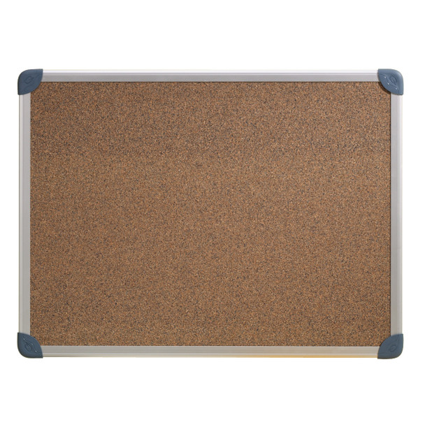 Quartet Penrite Slimline Corkboard Aluminium Frame 600 x 450mm