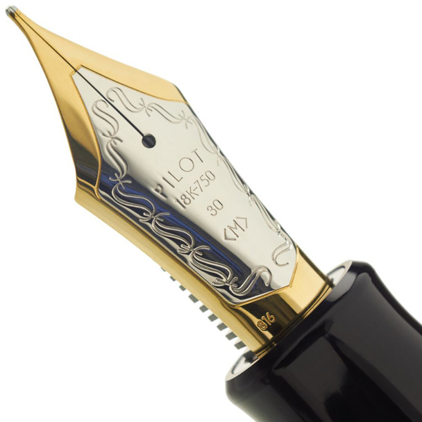 Pilot Fountain Pen Custom Urushi Medium Nib Red Barrel