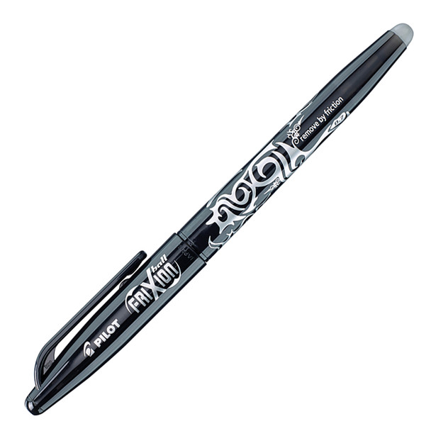 Pilot FriXion Ball Erasable Rollerball Gel Pen Black Fine Pack 3 Box of 6