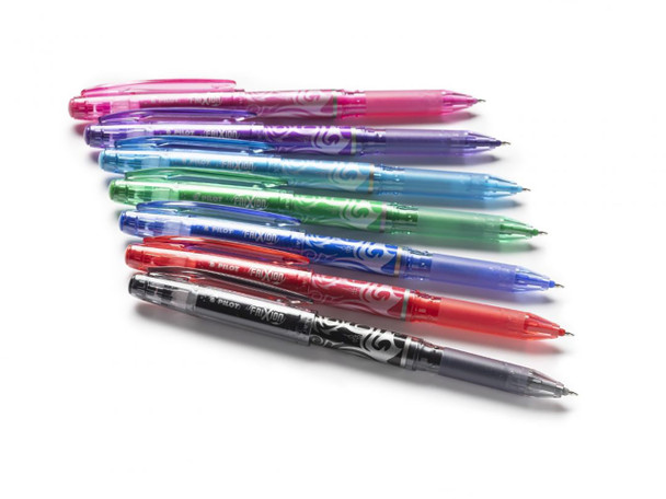 Pilot Blue Black FriXion Point Erasable Gel Pen Extra Fine Box of 12