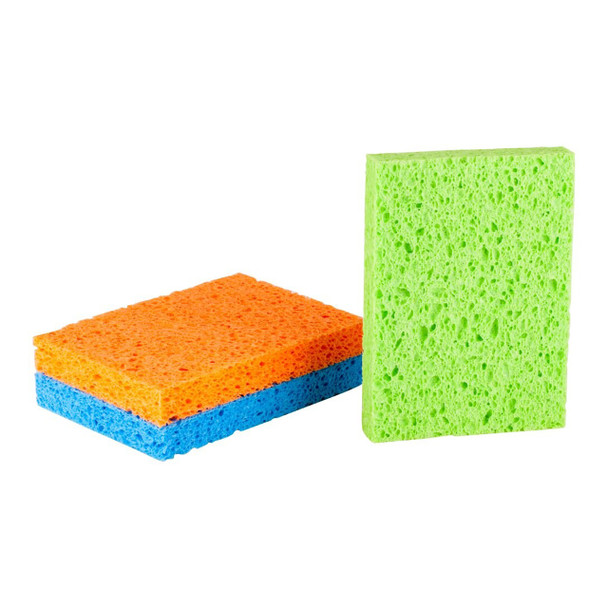 Scotch-Brite Thick Sponges Antibacterial Pack 3 Box of 8