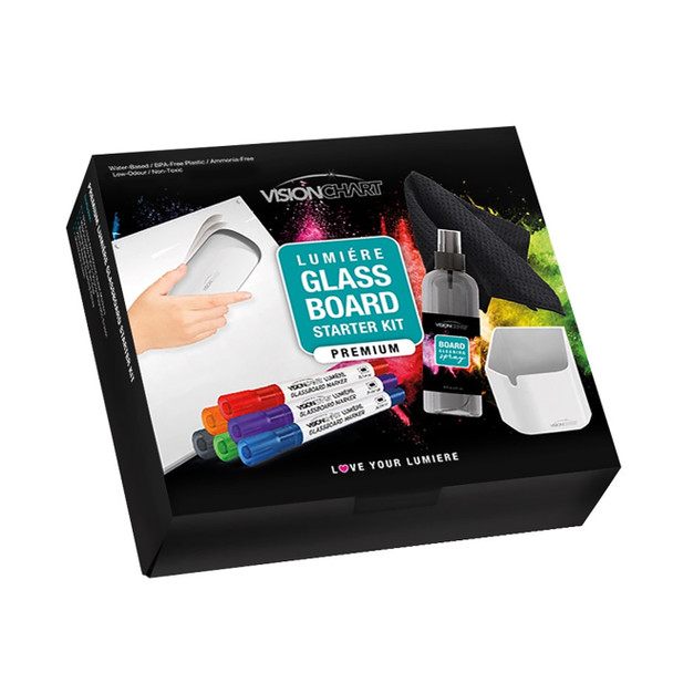 Visionchart VA800-G Premium Glassboard Essentials Kit | It's A Mega Thing