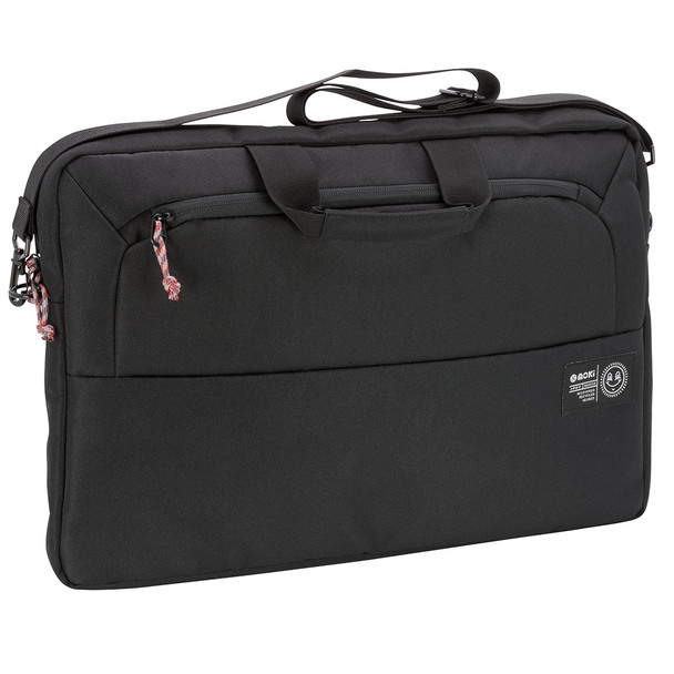 Moki rPET Series 17 Inch Black Laptop Satchel