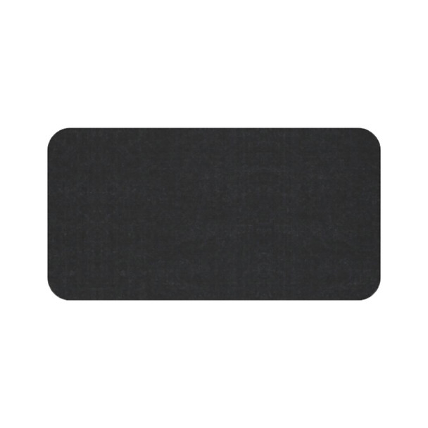 Rapidline Eco Panel Screen Desk Mounted 740 x 27 x 384mm Black