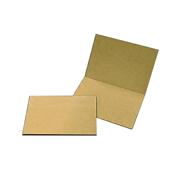 Quill Card Maker Kraft Pack of 10 Box of 5