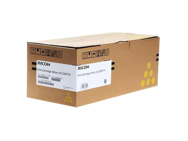 Ricoh 408347 MC250FW/PC301W Toner Cartridge Yellow 6300 Pages