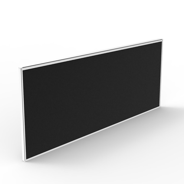 Rapidline Shush30 Plus Screen 1200 x 30 x 495mm Black Fabric / White