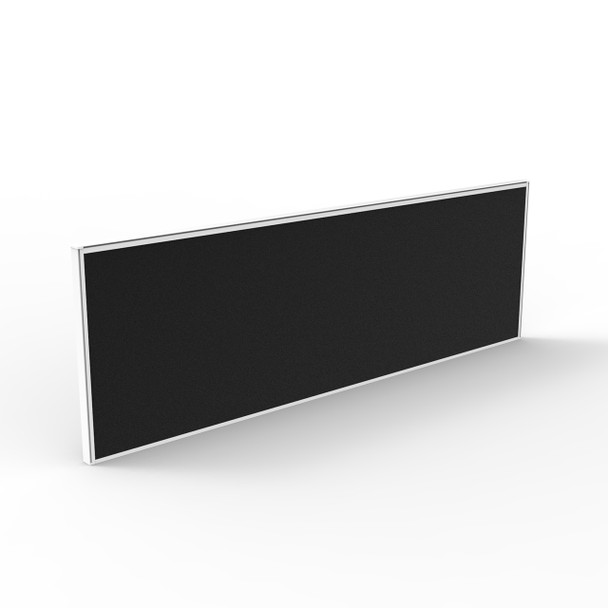 Rapidline Shush30 Plus Screen 1500 x 30 x 495mm Black Fabric / White