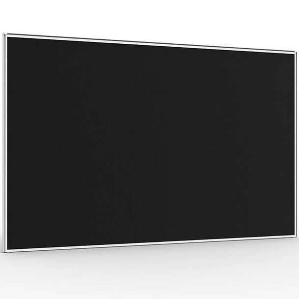 Rapidline Shush30 Plus Screen 1200 x 30 x 900mm Black Fabric / White