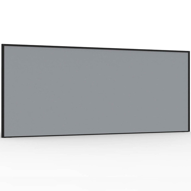 Rapidline Shush30 Plus Screen 1800 x 30 x 900mm Grey Fabric / Black