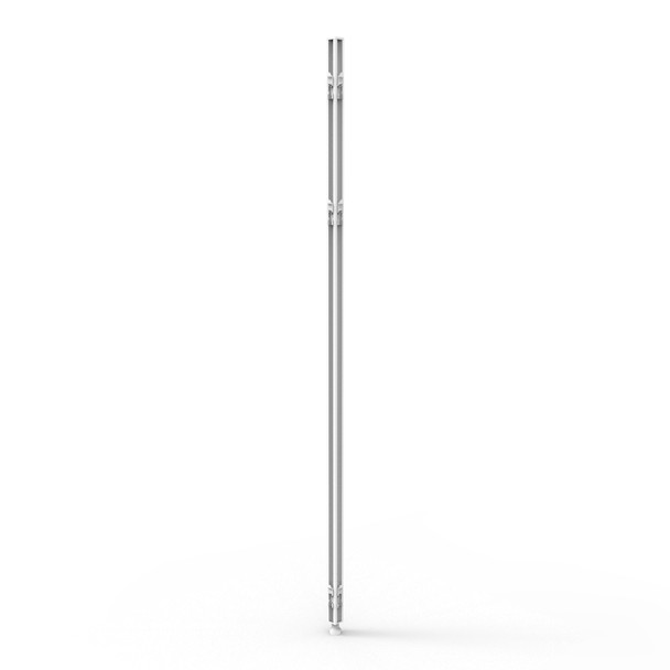 Rapidline Shush30 Joining Pole 90 to 180 Degree 1500mm H White