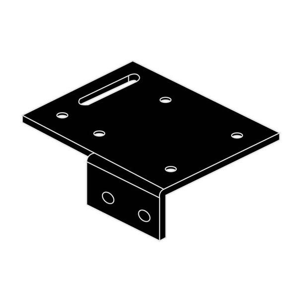 Rapidline Shush30 Plus Single Screen Fixing Bracket Black Pack of 2