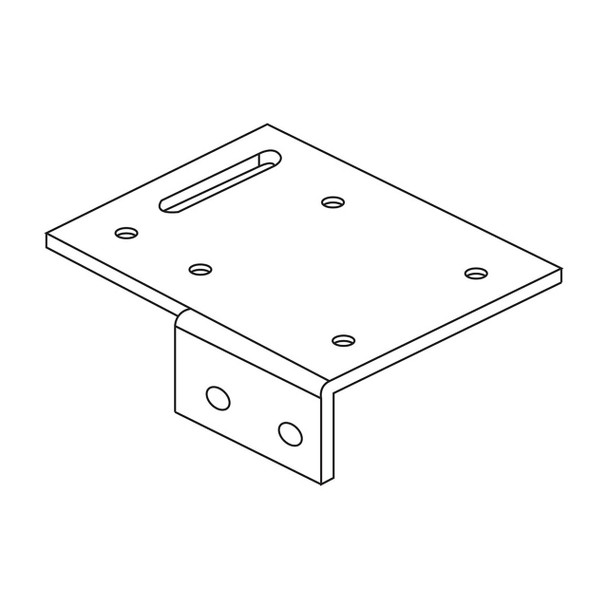 Rapidline Shush30 Plus Single Screen Fixing Bracket White Pack of 2