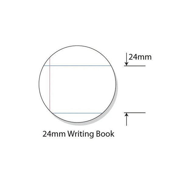 Writer Premium Writing Book 64 Page 24mm Solid Ruled with Margin Pack of 10