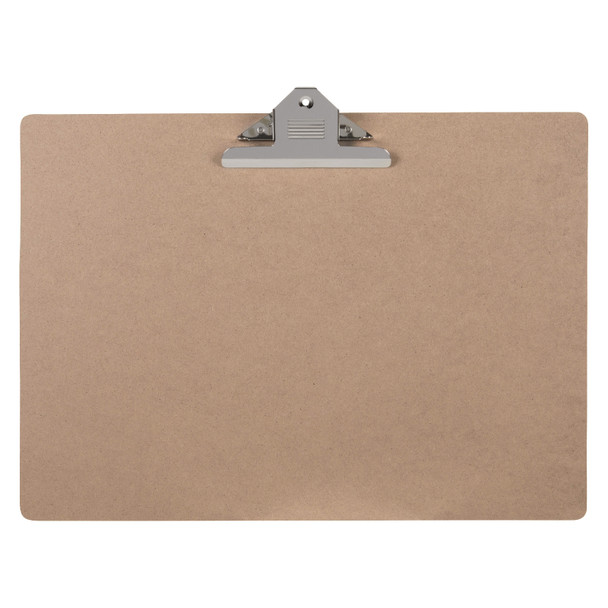 Marbig Clipboard Masonite Large Clip A3 Brown