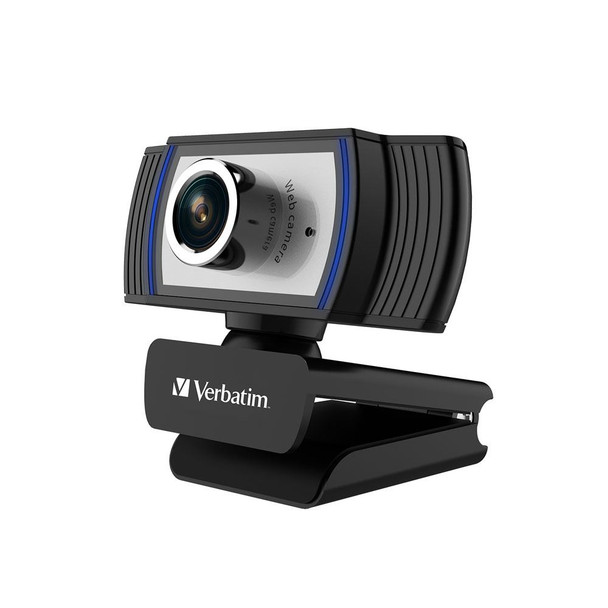 Verbatim 1080p Full HD Webcam Black Silver