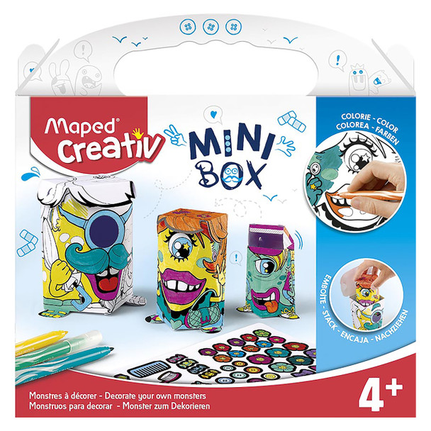 Maped Creativ Mini Box Monster Stacking