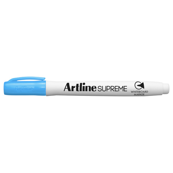 Artline Box 12 105113 Supreme Whiteboard Marker Light Blue | Mega Office Supplies
