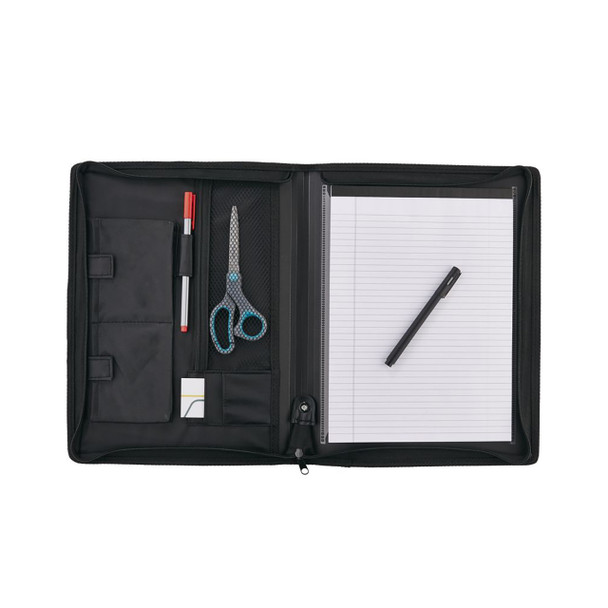 Marbig Conference Folio Black with Zip