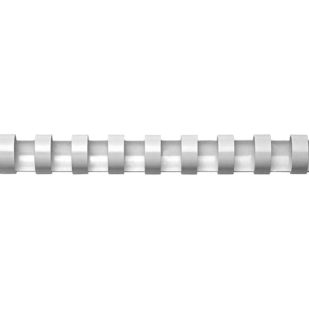 Phe SBR6W Gold Sovereign Plastic Comb Binding 21 Loop 6mm A4 White - Box of 100 | It's A Mega Thing
