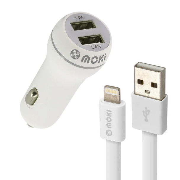 Moki Lightning to USB SynCharge Cable Car