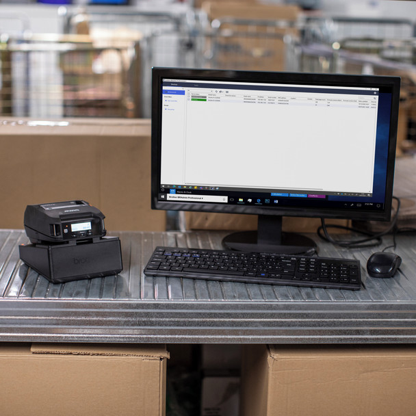 Brother RJ-3250WB 3 Inch Rugged Mobile Receipt and Label Printer