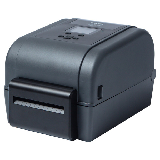 Brother TD-4750TNWBC 4 Inch Thermal Transfer Desktop Printer with Cutter, Wi-Fi, MFi and Bluetooth Wireless Technology
