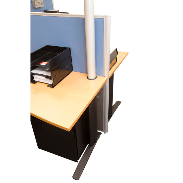 Rapidline Rigid Power Pole 2800mm Height White Only