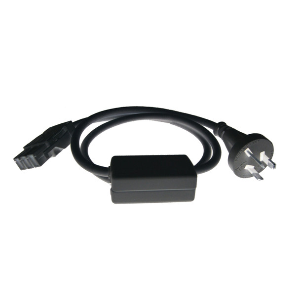 Rapidline SW3PINLEAD1000 BK 3 Pin Starter Lead 20A 1000mm Black | It's A Mega Thing